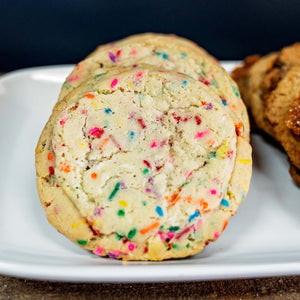 Confetti Sugar Cookie close up, Sarah's Cake Shop, MO